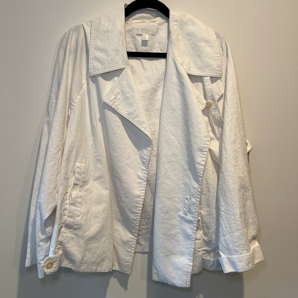 COS Cream Trench Coat